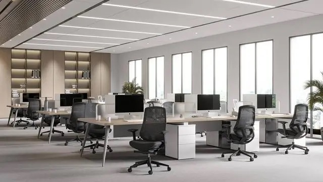 開放式辦公桌椅的科學布局更優化空間，激發活力